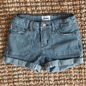 Hudson Jeans Striped Shorts